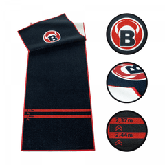 Bulls Carpet - Mat Teppich 170 - Black - FutureDart