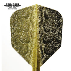 Condor Zero Stress Small Snake Dart Flight Stems Shafts - Gold - S= 21.5mm - FutureDart
