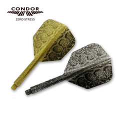Condor Zero Stress Small Snake Dart Flight Stems Shafts - Silber - S= 21.5mm - FutureDart
