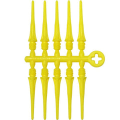 Cosmo Fit Point Plus 2BA Spitzen (50er Pack) - Yellow - FutureDart