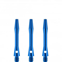 Dart Alushafts Dartschaft Schäfte - 9 Farben, 6 Längen - Blau - Short 35mm - FutureDart