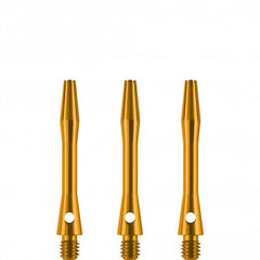 Dart Alushafts Dartschaft Schäfte - 9 Farben, 6 Längen - Gold - Short 35mm - FutureDart