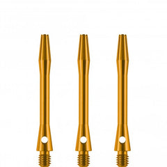 Dart Alushafts Dartschaft Schäfte - 9 Farben, 6 Längen - Gold - Tweenie 41 mm - FutureDart