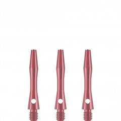 Dart Alushafts Dartschaft Schäfte - 9 Farben, 6 Längen - Pink - ExShort 29 mm - FutureDart