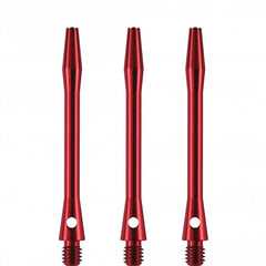 Dart Alushafts Dartschaft Schäfte - 9 Farben, 6 Längen - Rot - Medium 47 mm - FutureDart