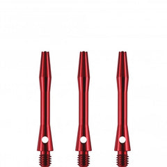 Dart Alushafts Dartschaft Schäfte - 9 Farben, 6 Längen - Rot - Short 35mm - FutureDart
