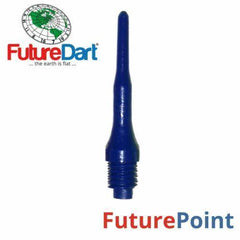 FutureDart FuturePoint Dartspitzen 2BA Soft Tip Points - 50 bis 1000 Stück - Blau - 50 Stück - FutureDart