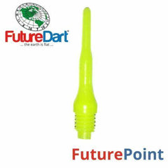 FutureDart FuturePoint Dartspitzen 2BA Soft Tip Points - 50 bis 1000 Stück - Gelb - 50 Stück - FutureDart