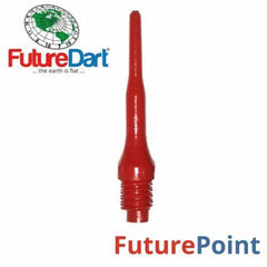 FutureDart FuturePoint Dartspitzen 2BA Soft Tip Points - 50 bis 1000 Stück - Rot - 50 Stück - FutureDart