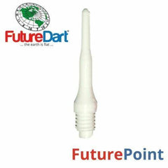 FutureDart FuturePoint Dartspitzen 2BA Soft Tip Points - 50 bis 1000 Stück - Weiß - 50 Stück - FutureDart