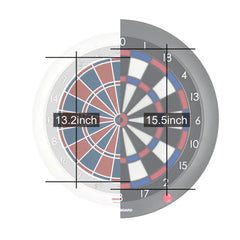 Tarcza do darta GranBoard 132, miękka dart, dart online, 2-dołkowa plansza turniejowa