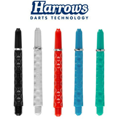 Harrows Dimplex Shafts - Short 34mm - Schwarz - FutureDart