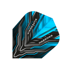 Harrows Supergrip Ultra - Tessera Standard Flights - Supergrip Ultra Blue - FutureDart