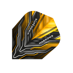 Harrows Supergrip Ultra - Tessera Standard Flights - Supergrip Ultra Sunset Gold - FutureDart