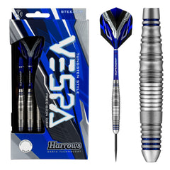 Harrows Vespa Braas Steeldarts 21g, 22g, 23g, 24g + Ersatzflights - 21g - FutureDart