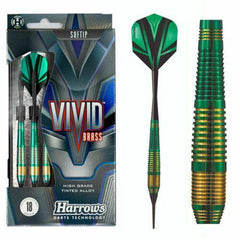 Harrows Vivid Softdarts 18g in 4 versch. Farben lieferbar - Grün - FutureDart