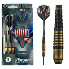 Harrows Vivid Softdarts 18g in 4 versch. Farben lieferbar - Schwarz - FutureDart