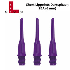 L - Style Short Lippoints 2BA Spitzen (50er Pack) - Lila - FutureDart