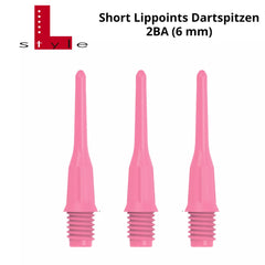 L - Style Short Lippoints 2BA Spitzen (50er Pack) - Pink - FutureDart