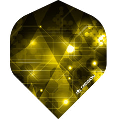 Mission Astral Dart Flights No2 (Standard) - Yellow - FutureDart