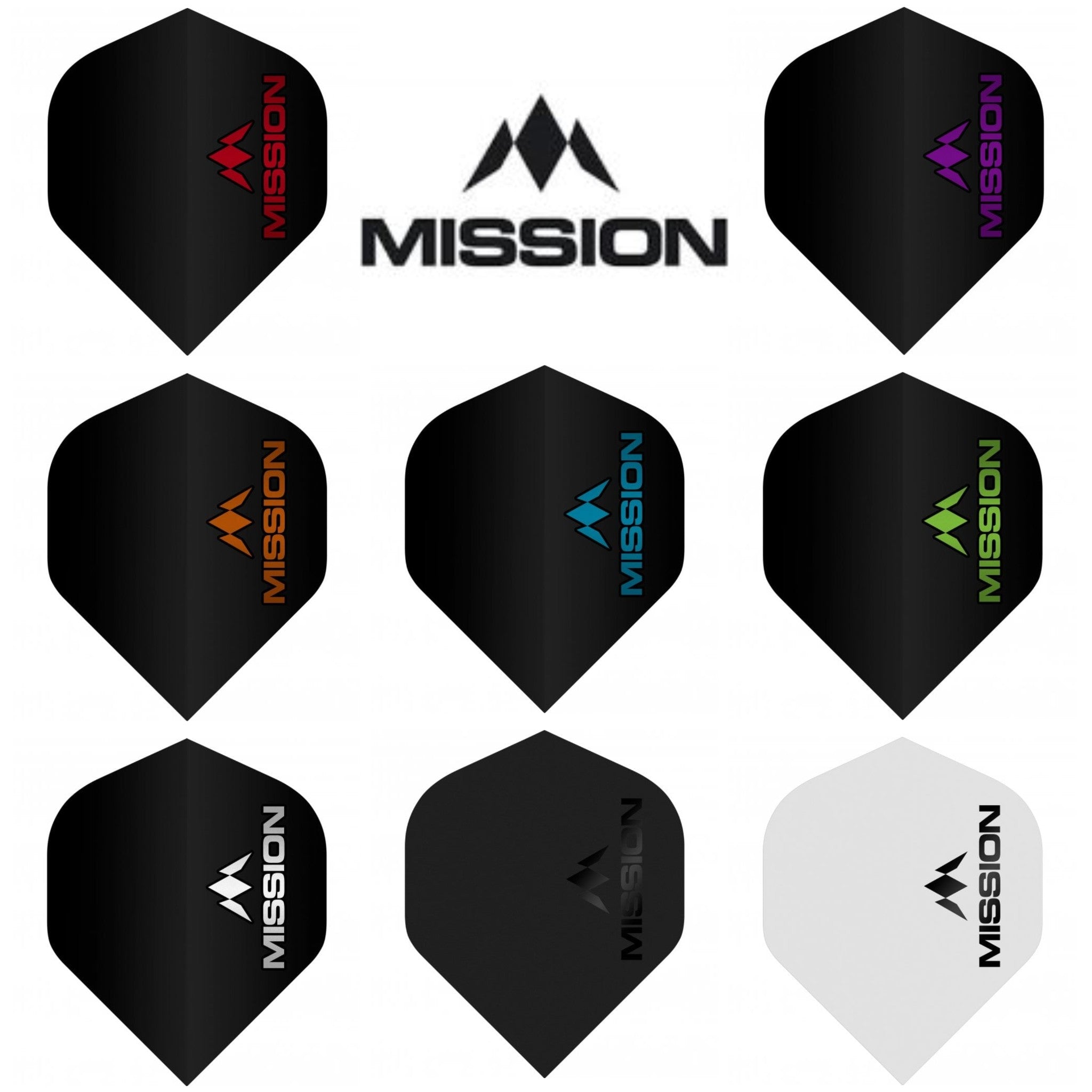 Loty z logo misji