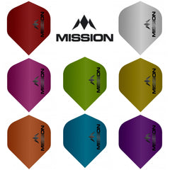 Mission Logo Flights No2 (Standard) - Matt Red - FutureDart