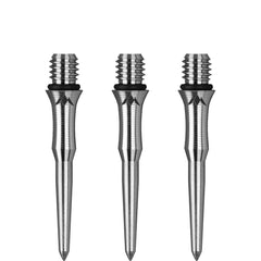 Mission Titan Pro Grooved Conversion Points in 3 Längen - silber - 26mm - FutureDart
