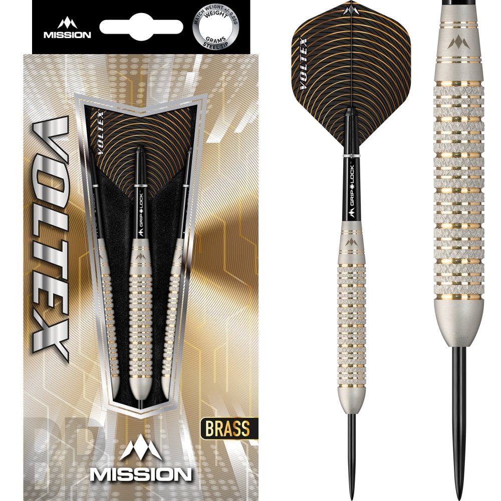 Mission Voltex M2 steel darts 23g, 25g