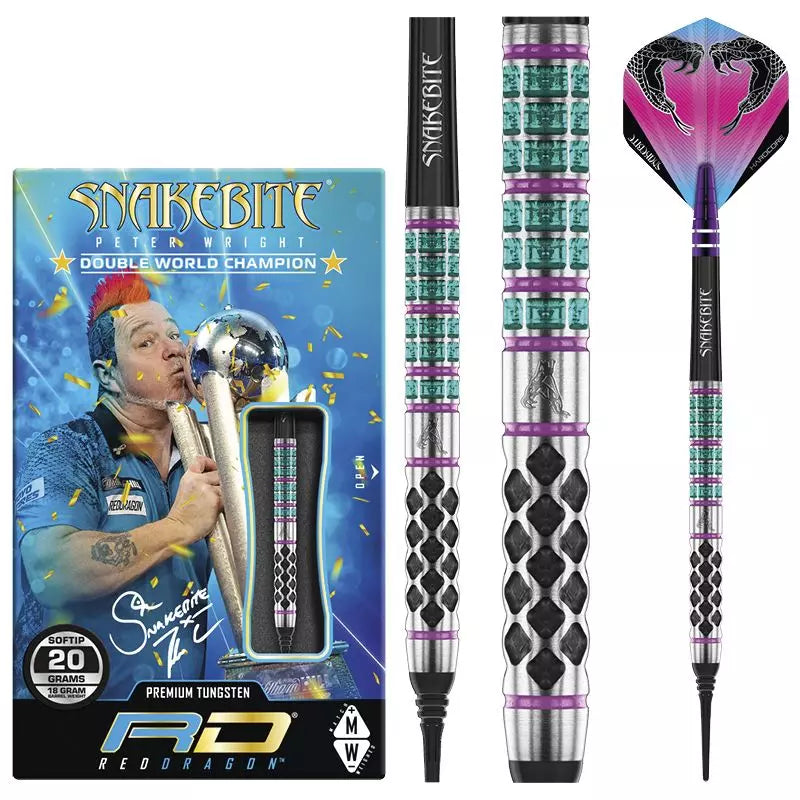 Red Dragon Peter Wright Supa Venom Softdarts 20g