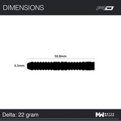 Red Dragon Delta Softdarts 22g - FutureDart