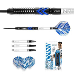 Red Dragon Gerwyn Price Blue Ice Special Edition Steeldarts 22g, 24g, 26g - 22g - FutureDart