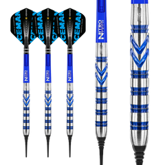 Red Dragon Gerwyn Price Blue Iceman Originals Softdarts 20g, 22g - 22g - FutureDart