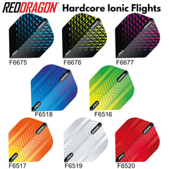 Red Dragon Hardcore Ionic Flights - F6675 - FutureDart