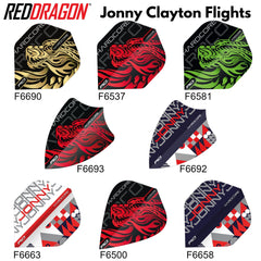 Red Dragon Hardcore Jonny Clayton The Ferret Flights - F6690 - FutureDart