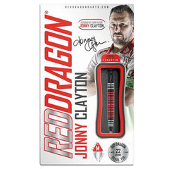 Red Dragon Jonny Clayton Special Edition Steeldarts 22g, 24g - 22g - FutureDart