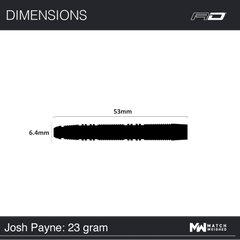 Red Dragon Josh Payne Steeldarts 23g - FutureDart