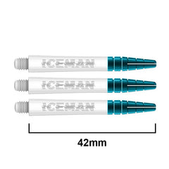 Red Dragon Nitrotech Ionic Gerwyn Price Iceman Shafts - White - Medium 42 mm - FutureDart