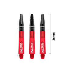 Red Dragon Nitrotech Shaft - Short 36mm - Red - FutureDart