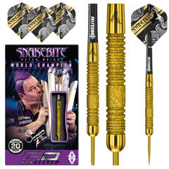 Red Dragon Peter Wright Euro 11 Element Gold PC 20 Steeldarts 20g, 24g - 20g - FutureDart