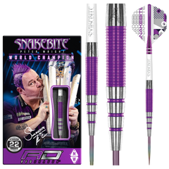 Red Dragon Peter Wright PL 15 Medusa Steeldarts 22g, 23g, 24g - 22g - FutureDart