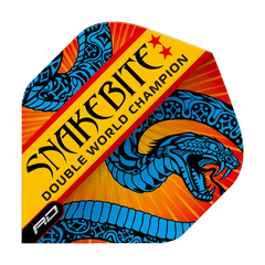 Red Dragon Peter Wright Snakebite Double World Champion Flights - F6705 - FutureDart