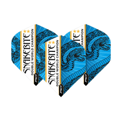 Red Dragon Peter Wright Snakebite Double World Champion Flights - F6705 - FutureDart