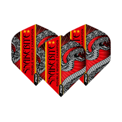 Red Dragon Peter Wright Snakebite Double World Champion Flights - F6707 - FutureDart