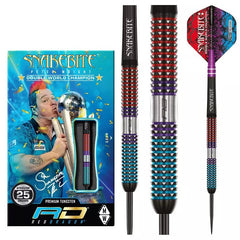 Red Dragon Peter Wright Snakebite Spirit Steeldarts 21g, 23g, 25g - 25g - FutureDart