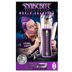 Red Dragon Peter Wright Snakebite Vyper Steeldarts 20g, 22g, 24g - 20g - FutureDart