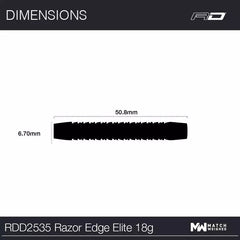 Red Dragon Razor Edge Elite Softdarts 20g - FutureDart