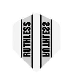 Ruthless - Clear Panel - 100 Micron - Mini - Std Flights - White - FutureDart