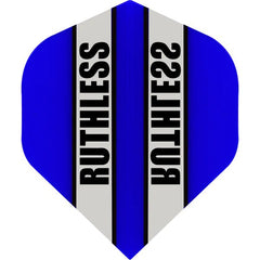 Ruthless - Clear Panel - 100 Micron - No2 - Std Flights - Light Blue - FutureDart