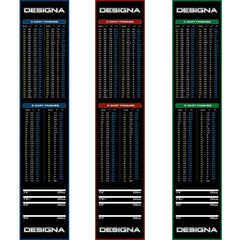 Designa Mata dywanowa Checkout dywanowa mata do darta w 2 rozmiarach i 3 kolorach