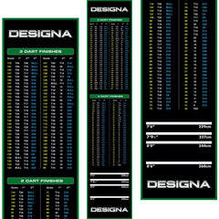 Designa Mata dywanowa Checkout dywanowa mata do darta w 2 rozmiarach i 3 kolorach